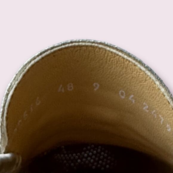 Moreschi Beige Leather Loafers Sz 9 - Picture 10 of 11